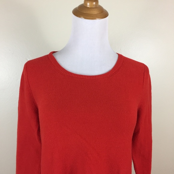EILEEN FISHER 100% Organic Cotton Hi/Low Sweater - Picture 5 of 6